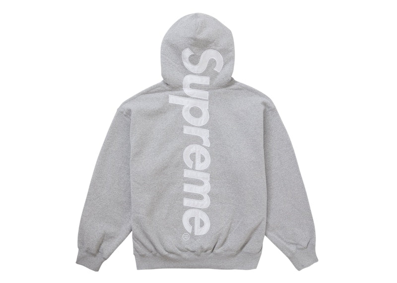 Supreme Satin Appliqué Hooded Sweatshirt FW24