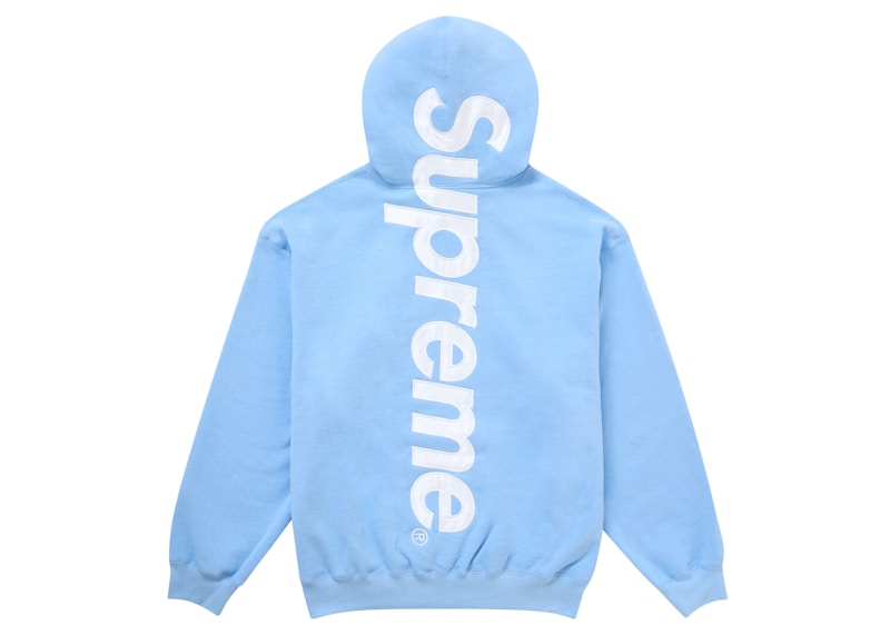 Supreme Satin Appliqué Hooded Sweatshirt FW24