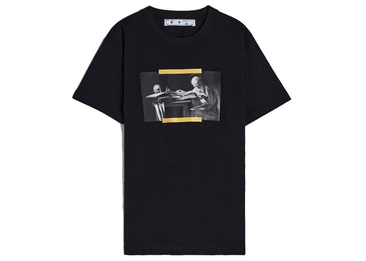 OFF-WHITE Caravaggio Painting S/S T-shirt Black/Yellow