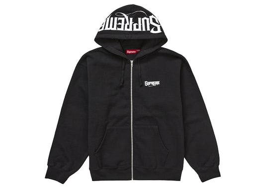 Supreme Mister Cartoon Zip Up Hooded Sweatshirt