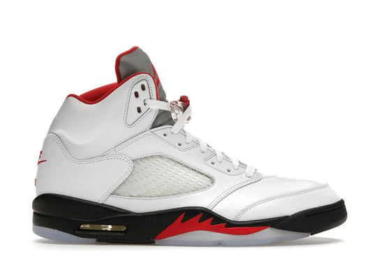 Jordan 5 Retro Fire Red Silver Tongue (2020)*