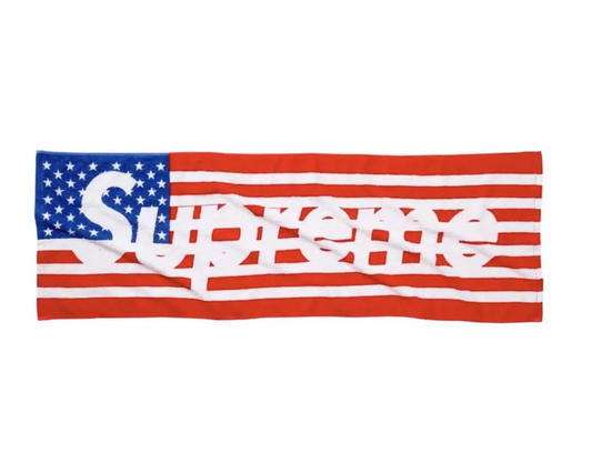 Supreme American Flag Beach Towel*